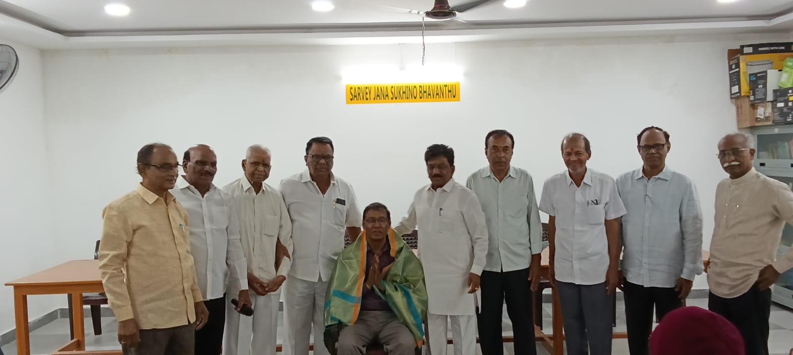 Felicitating K. K. Sharma Garu with birthday greetings.jpg